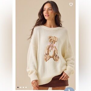 New with tags Altar’d State Malina Teddy Bear Sweater
